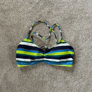 Aerie Striped Bikini Top